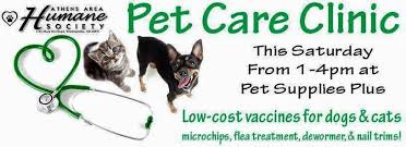 Today's pet owners have the liberty of choosing from a wide range of coverage options for their furry friends' health. Our Low Cost Pet Care Clinic Is Today Athens Area Humane Society Facebook