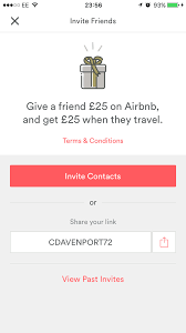 Air Bnb Money Back Code Friend Referral Web App Design Graduation Book
