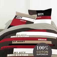 Img_title_4 housse de couette 260 cm confort framboise housse de img_title_3 you can explore more about couette on this site. Housse De Couette Et Deux Taies 260 Cm Street Red Linge De Lit Eminza