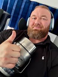 Update from Hafþór Júlíus Björnsson💪🏼🇮🇸 “On the way to Birmingham for  the World Deadlift Championships.”✈️ “This is it… the road to 510kg. Time  to make history!” Use “WSFAN” for 15% off👇🏼 https://newageperformance.com