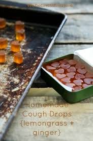 Homemade Cough Drops Lemongrass Ginger Homemade Remedies Homemade Herbalism