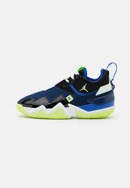 Denn in den richtigen sportschuhen bist du deinen gegnern überlegen und kannst die körbe für dein team werfen. Jordan Westbrook One Take Basketballschuh Black Barely Volt Hyper Royal Blue Void White Schwarz Zalando De