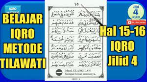 Maybe you would like to learn more about one of these? Belajar Mengaji Iqro 4 Hal 15 16 Youtube