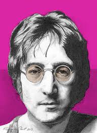 John Lennon Drawings for Sale