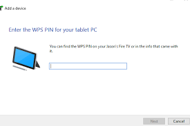 Help How Do I Find Wps Pin For Amazon Fire Firetv