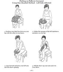 General Tips For Dressing When Dressing Always Put Clothing On The Affected Side First When Undressing Always Take Occupational Therapy Body Dress Train