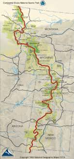 Cdt Maps By Jonathan Ley Continental Divide Trail Travels