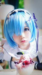cosplays rem yy rezero kara haji permainan kostum anime gadis cantik gadis cantik