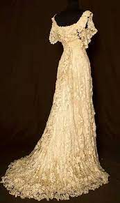 Irish Wedding Dress From The 1900 S I Love It Vintage Gowns Vintage Dresses Vintage Lace Weddings