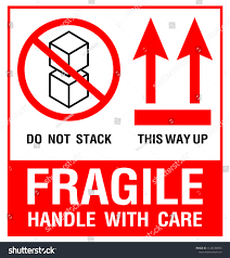 Free printable shipping label to instruct package handlers to keep the shipment up to one side. Fragile This Side Up Printable Cheap Online