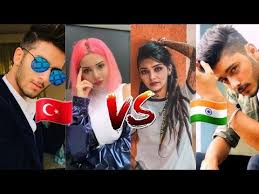 أقــوى تحــدي على تيك توك أتراك ضد هنـود من أفضــل جزء 1 Challenge Tik Tok Turkey Vs India 2020 Youtube Bollywood Costume Bollywood Youtube