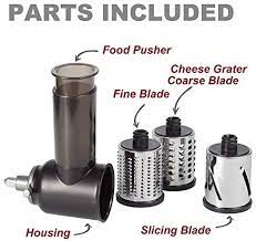 Running your food processor for an extended period of time produces heat. Slicer Shredder Attachment For Kitchenaid Stand Mixer Vegetable Chopper Grater Accessories Salad Maker By Innomoon Buy Online At Best Price In Uae Amazon Ae