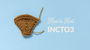 Also known as inc or kfb. Master 4 Double Increases Decreases Hands Occupied