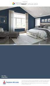 Or gale force (sw 7605), inky, with a slight yellow undertone that almost looks time. I Found This Color With Colorsnap Visualizer For Iphone By Sherwin Williams Indigo Batik Sw 7602 Bedroom Paint Colors Bedroom Colors Bedroom Design