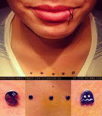 Body Piercing Body Piercings Microdermal Piercing Chest Piercing