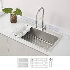 Enjoy free shipping on most stuff, even big stuff. Buying Guide Zuhne 33x19 Kitchen Sink Drop In For Mobile Homes Stainless