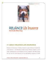 Before that the company was fully owned by reliance capital. Reliance Life Insurance