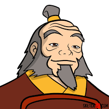 Select the editing area of your avatar. How To Draw Iroh S Portrait Avatar Sketchok