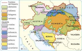 Edubook Map Tirol Austria Moravia