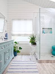 How to remove hard water stains from glass windows. 20 Bathroom Window Treatment Ideas To Dress Up Your Space Better Homes Gardens