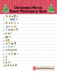 Maybe you would like to learn more about one of these? Free Printable Christmas Movie Emoji Pictionary Quiz Free Christmas Printables Printable Christmas Quiz Christmas Movies