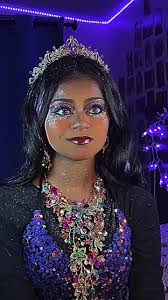 She’s officially 20 #purplemakeuplook #birthdaymakeup #foryoupage  #transition