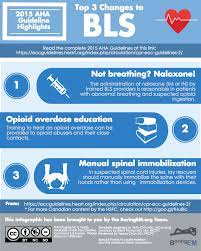 Basic life support (bls) is performed to support the patient's circulation and respiration through the use of cardiopulmonary resuscitation (cpr) until advanced life support arrives. The Top Five Changes 2015 Aha Guidelines Infographics