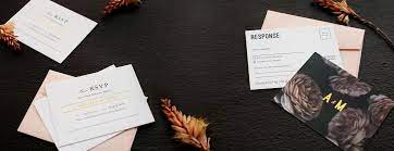 Accepting Or Declining A Wedding Invitation Paperlust