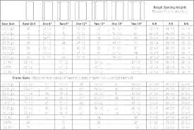 Door Sizing Chart Mdegraf Co