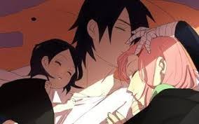 Resultado De Imagen Para Sarada Sakura E Sasuke Sarada Uchiha Naruto Filme