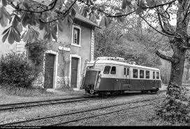 Railpictures Net Photo 214 Chemin Du Fer Du Vivarais Billard A 150d At Saint Jean De Muzols France By Axel Bozier Rail Car Old Trains Rail Transport