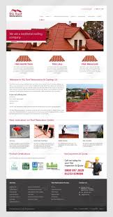 Rsl Roof Restoration Website Mockup Design Roof Restoration Website Mockup Website Design
