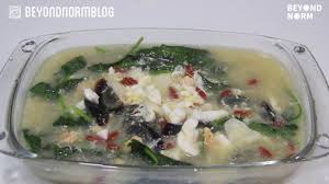 We have just the thing for you! Recipe Trio Eggs Spinach In Superior Broth ä¸Šæ±¤è‹‹èœ