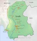 Image of Sindh Map