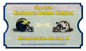 Michigan Wolverines Vs Western Michigan Broncos Football
