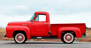 Image result for Light Red 1953 Truck