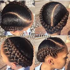 How to french braid hair. 1 767 Likes 19 Comments The Nubian Crown Thenubiancrown On Instagram Jazitup Thenubiancrown Natural Hair Styles Hair Styles Natural Hair Braids