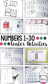 Numbers 1 30 Bundle Learning Numbers Preschool Math Activities Preschool Numbers Preschool