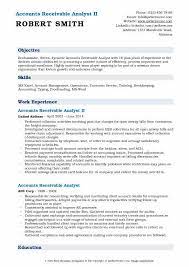 Like our sample resume for accounts payable, it is a big processing market and retail marketing media and journalism medical care nursing physicians. Accounts Receivable Analyst Sample Resume August 2021