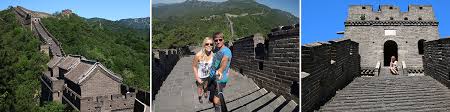 The wall was supposed to run along the mountain chain, rounding all the spurs and breathtaking views, music is nice. Great Wall Of China The Wall Section At Mutianyu China