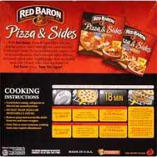 this review was collected as part of a promotion. this is the red baron pepperoni pizza melt. Red Baron Pizza Sides Pepperoni Pizza Breaded Mozzarella Sticks Cheese Foodtown
