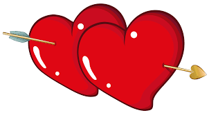 Valentine Hearts With Arrow Png Clipart Picture Gallery Yopriceville High Quality Images And Transparent P Heart With Arrow Valentine Heart Heart Pictures