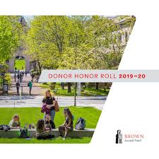 Brown Annual Fund 2019-2020 Donor Book by Brown Annual Fund - Issuu