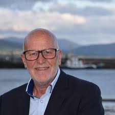 Pensacola Yacht Club with John Pace's Yacht "Chanticleer" at the dock  Photographed