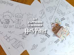 Los hay más queridos y más odiados, pero todos ellos han sido clave para dar vida a la saga más exitosa de la historia. Kit J Apprends A Dessiner Harry Potter Dominos Allo Maman Dodo