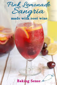 Pink Lemonade Sangria Recipe Lemonade Sangria Spritzer Recipes Fruit Cocktails