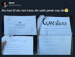 Gadis Ini Buat Exam Uji Ketelusan Cinta Si Teman Lelaki Habislah Kalau Kongsi Tular Semasa Forum Cari Infonet