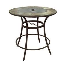 Shop Allen Roth Safford Safford Patio Umbrella At Lowes Com Outdoor Bar Furniture Patio Bar Table Round Patio Table