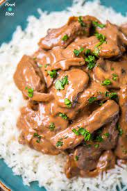 Beef Stroganoff Pinch Of Nom Slimming Recipes Recipes To Have A Go At Healthy Recipes Slow Cooker Beef Stroganoff Beef Stroganoff Easy Beef Stroganoff