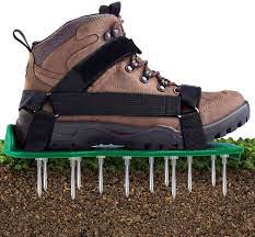The aerator shoe comes with spikes that poke the soil to allow water, air, and nutrients to reach the root of the grass on your lawn. The 8 Best Lawn Aerators Of 2021